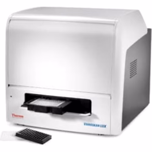 Multimode microplate reader for absorbance, fluorescence, and luminescence assays